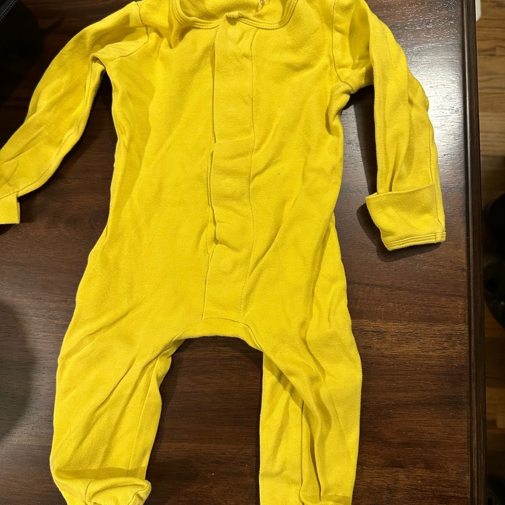 Bright Yellow Baby Onesie